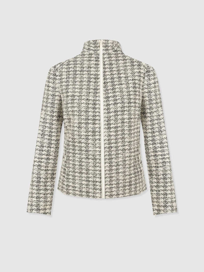 Keller Jacket - Cream Boucle - Women's Jackets | Saint + Sofia® USA
