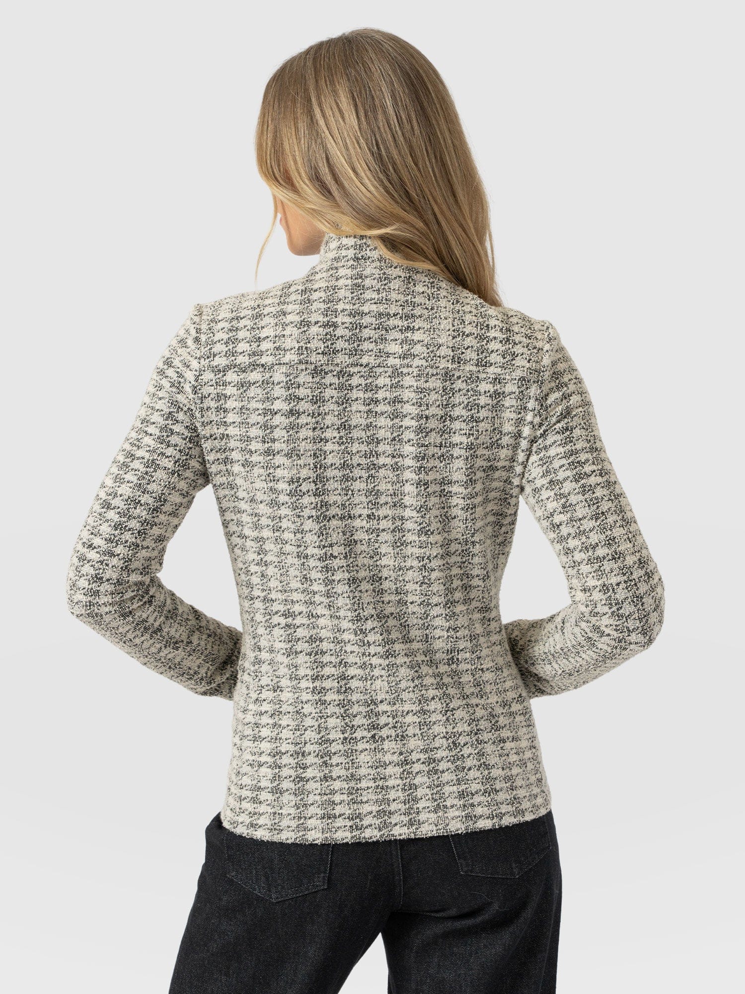 Keller Jacket - Cream Boucle - Women's Jackets | Saint and Sofia® USA