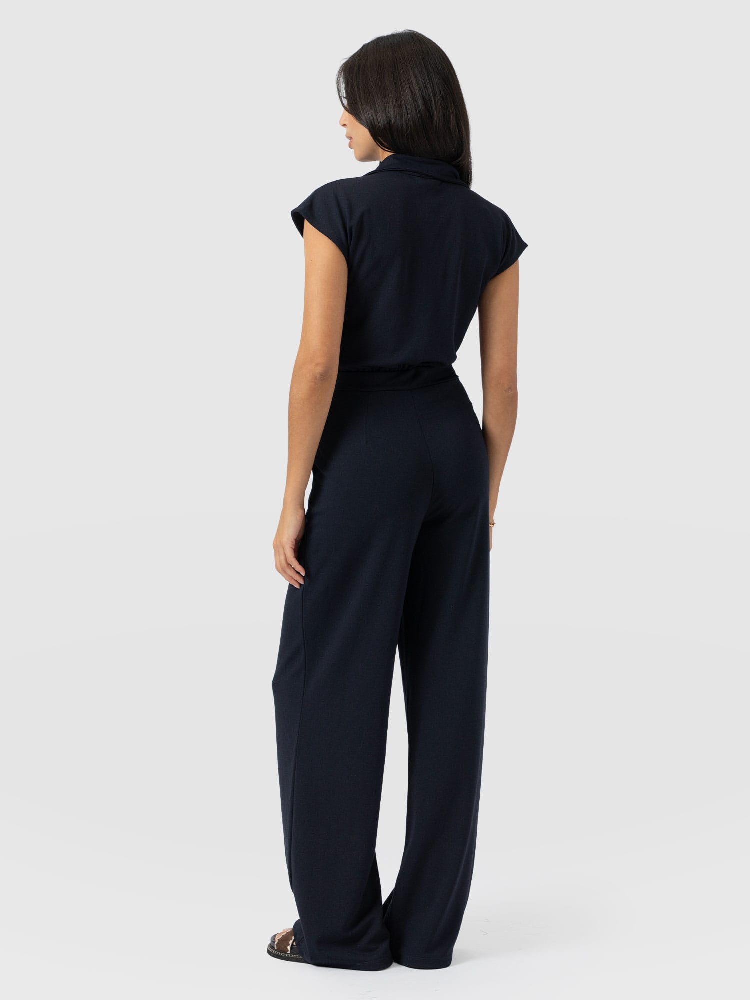 Keller Jumpsuit - Navy - Women's Jumpsuits | Saint + Sofia® USA