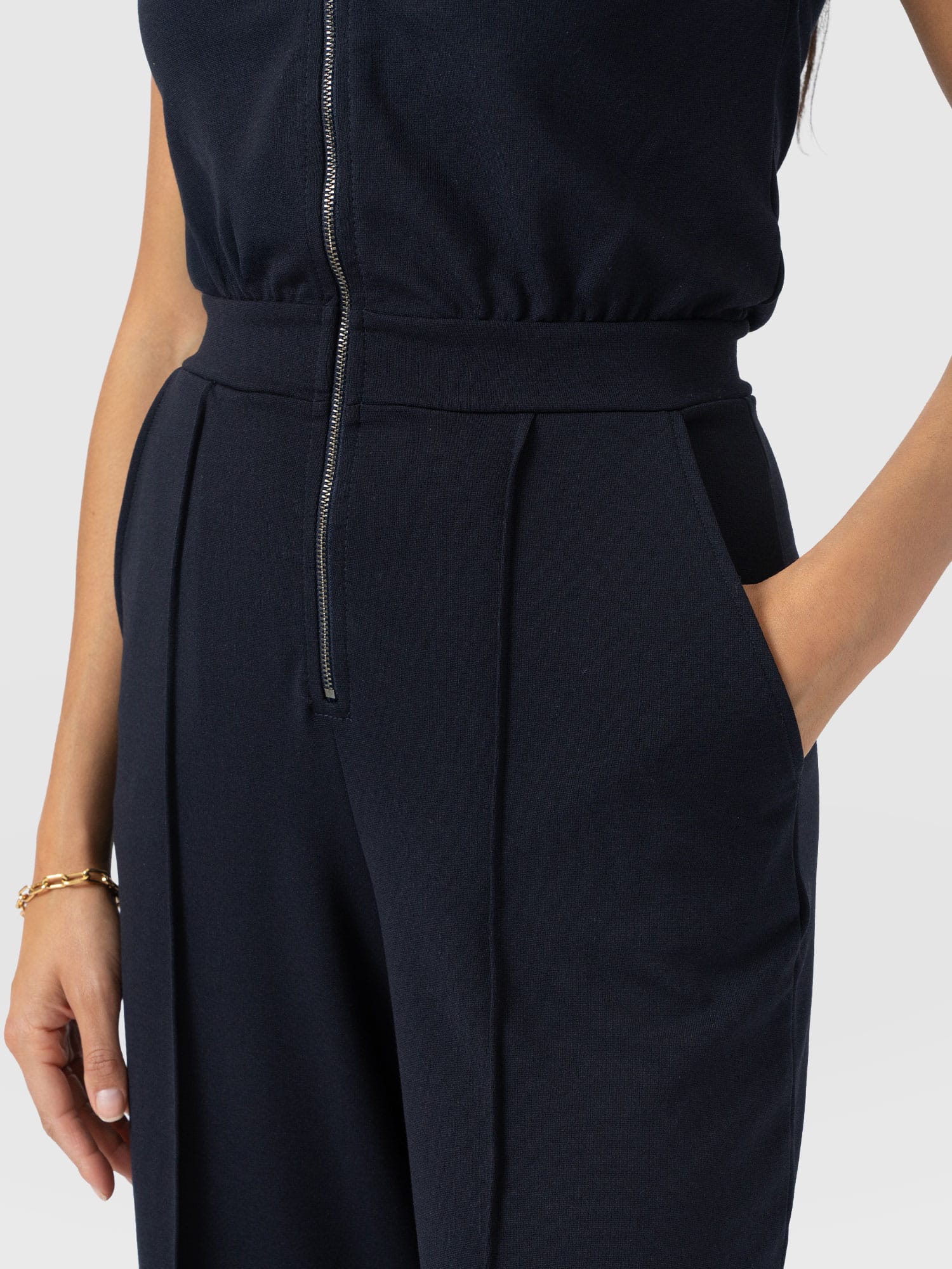 Keller Jumpsuit - Navy - Women's Jumpsuits | Saint + Sofia® USA