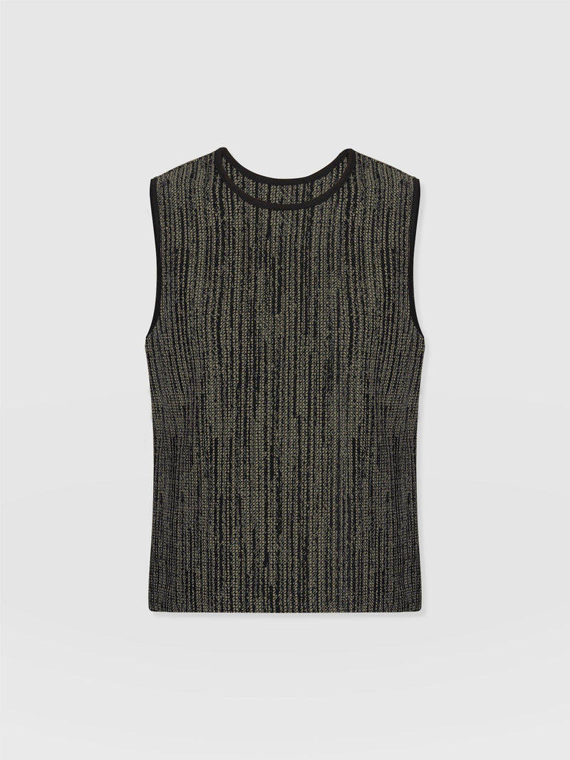 Keller Vest Green Pixel - Women's Vests | Saint + Sofia® US