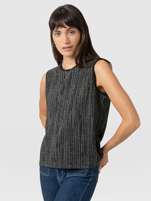 Keller Vest Grey/Black - Women's Vests | Saint + Sofia® US