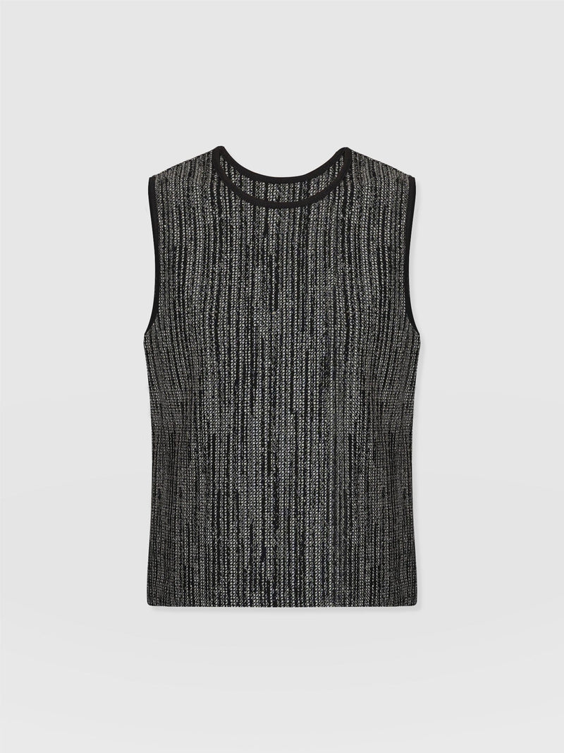 Keller Vest Grey/Black - Women's Vests | Saint + Sofia® US