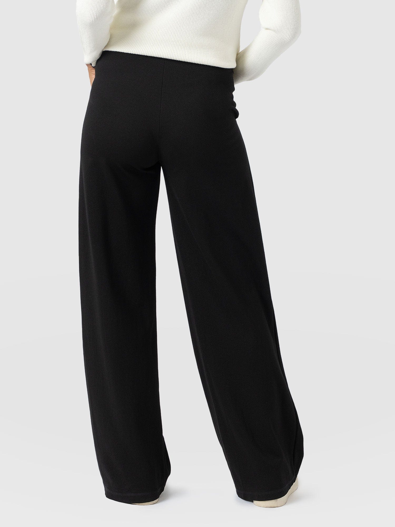 Keller Wide Leg Pant Black - Women's Pants | Saint + Sofia® USA