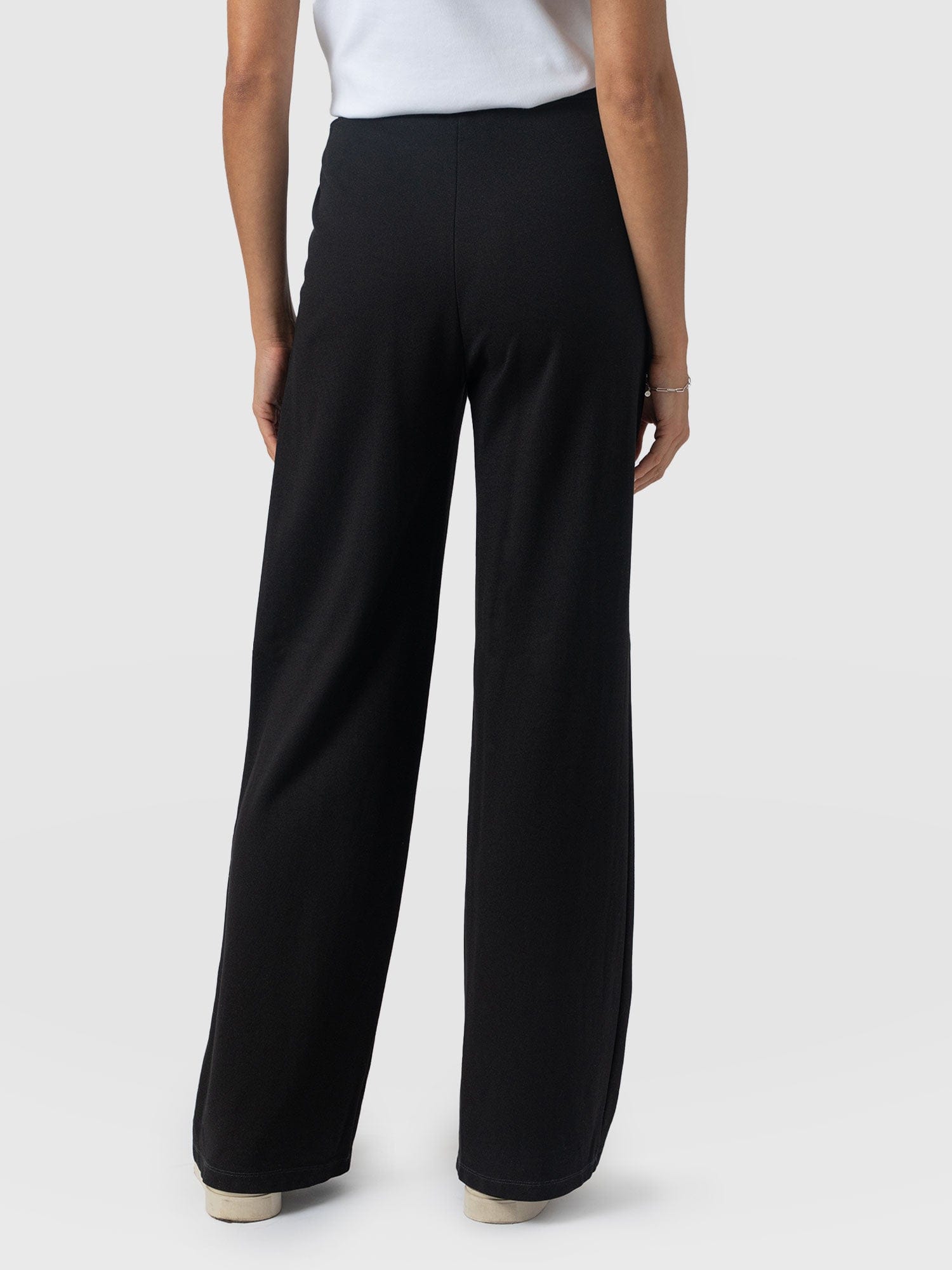 Keller Wide Leg Pant Black - Women's Pants | Saint and Sofia® USA