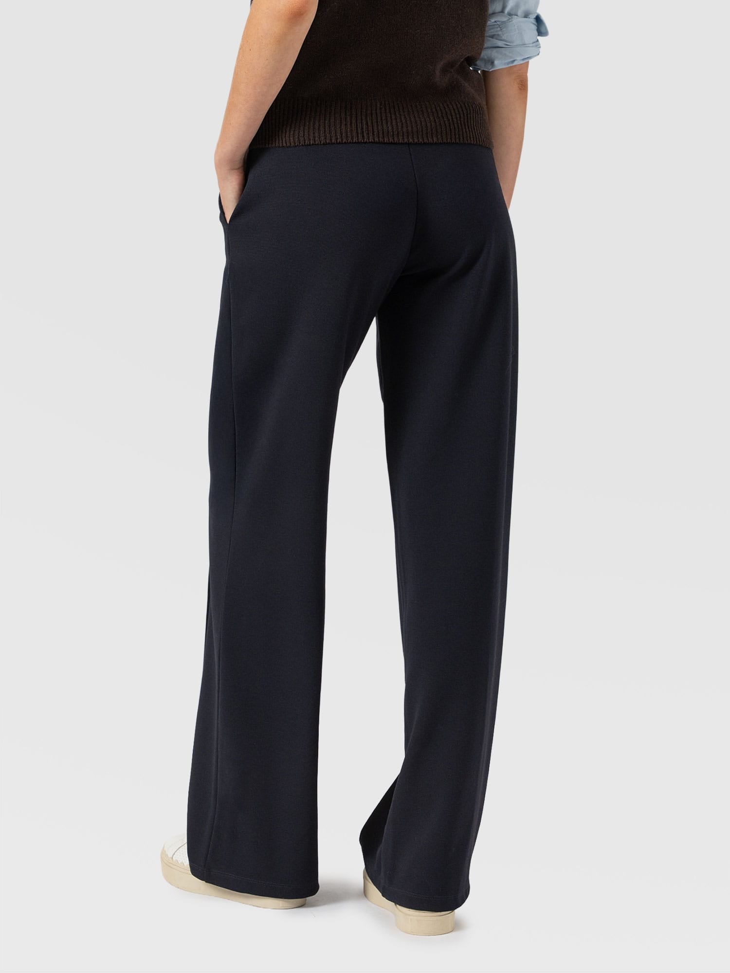 Keller Wide Leg Pant Navy - Women's Pants | Saint and Sofia® USA