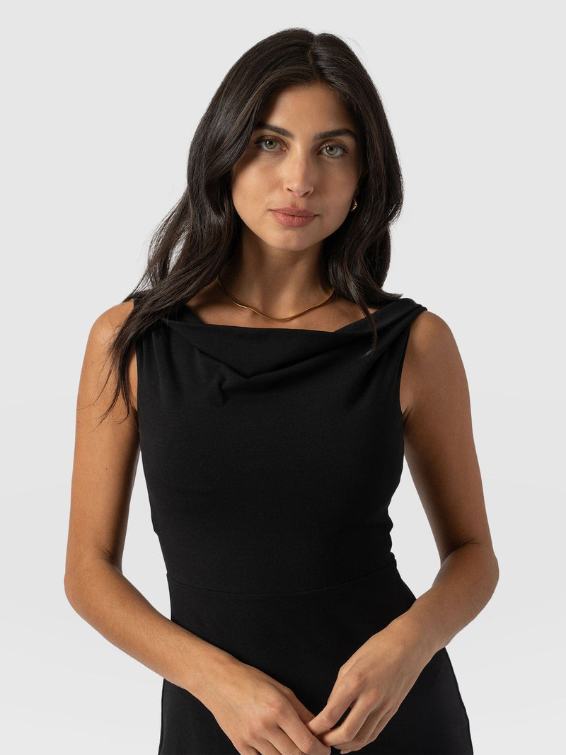 Kelsea Midaxi Dress Black - Women's Dresses | Saint + Sofia® USA