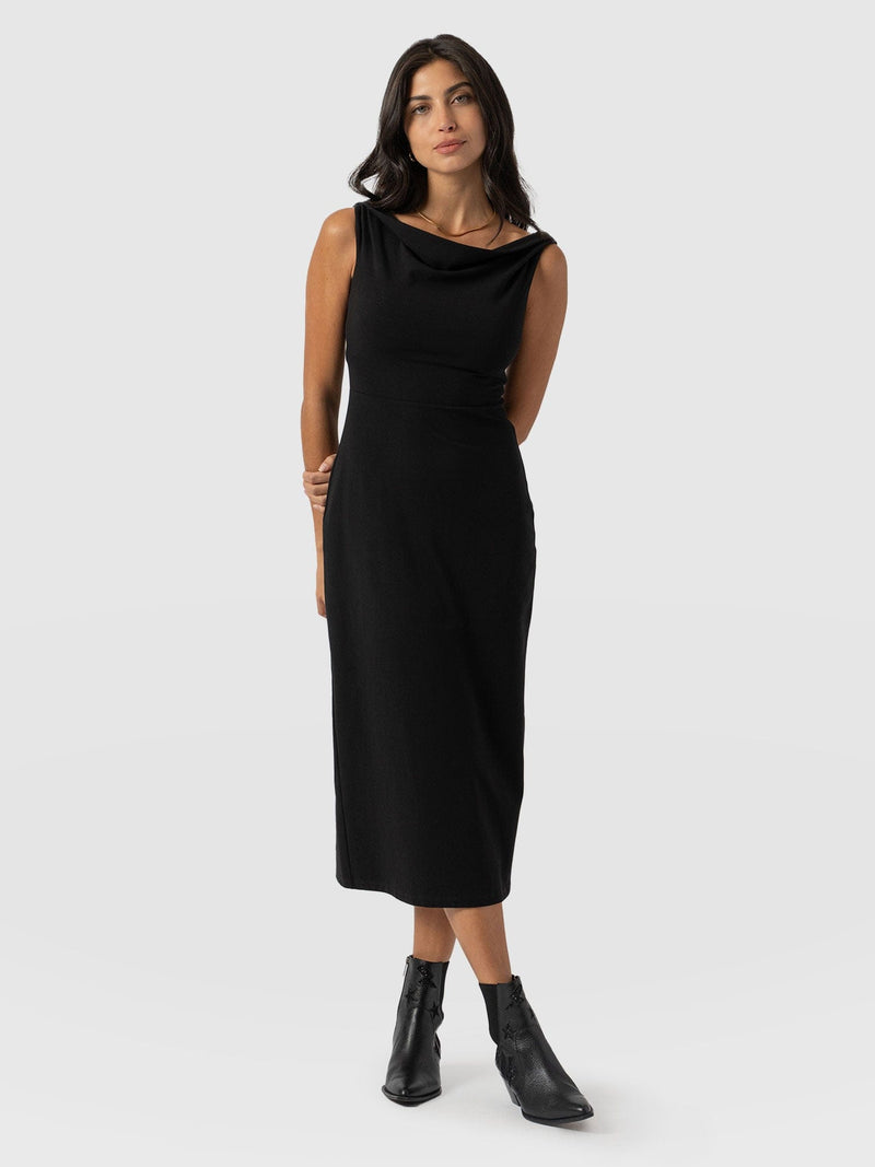 Kelsea Midaxi Dress Black - Women's Dresses | Saint + Sofia® USA