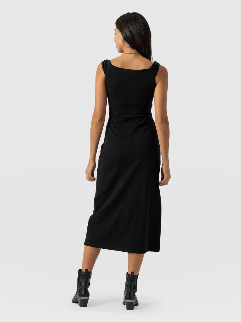 Kelsea Midaxi Dress Black - Women's Dresses | Saint + Sofia® USA