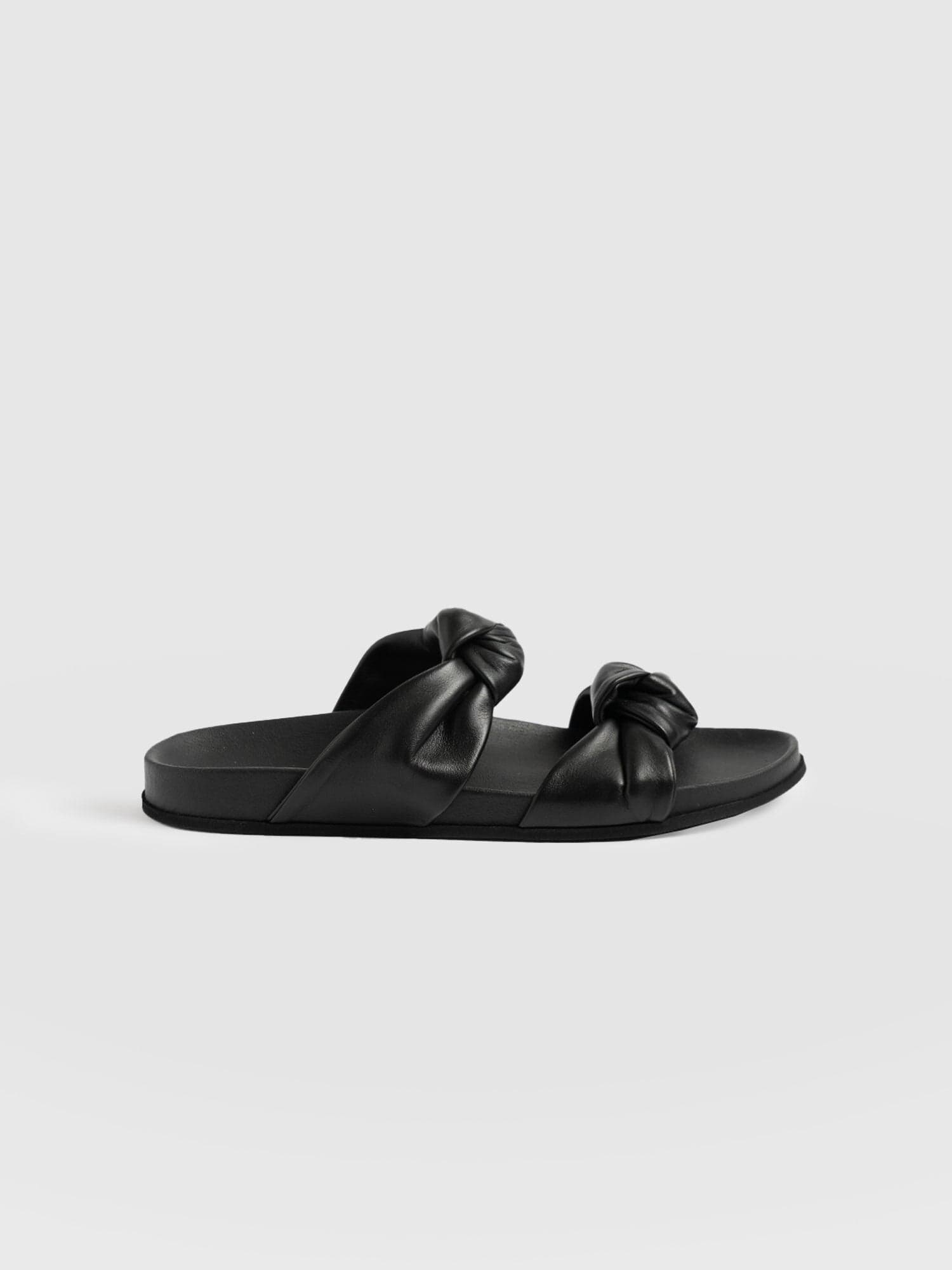 Kingston Knot Sandal Black - Women's Sandals | Saint + Sofia® USA