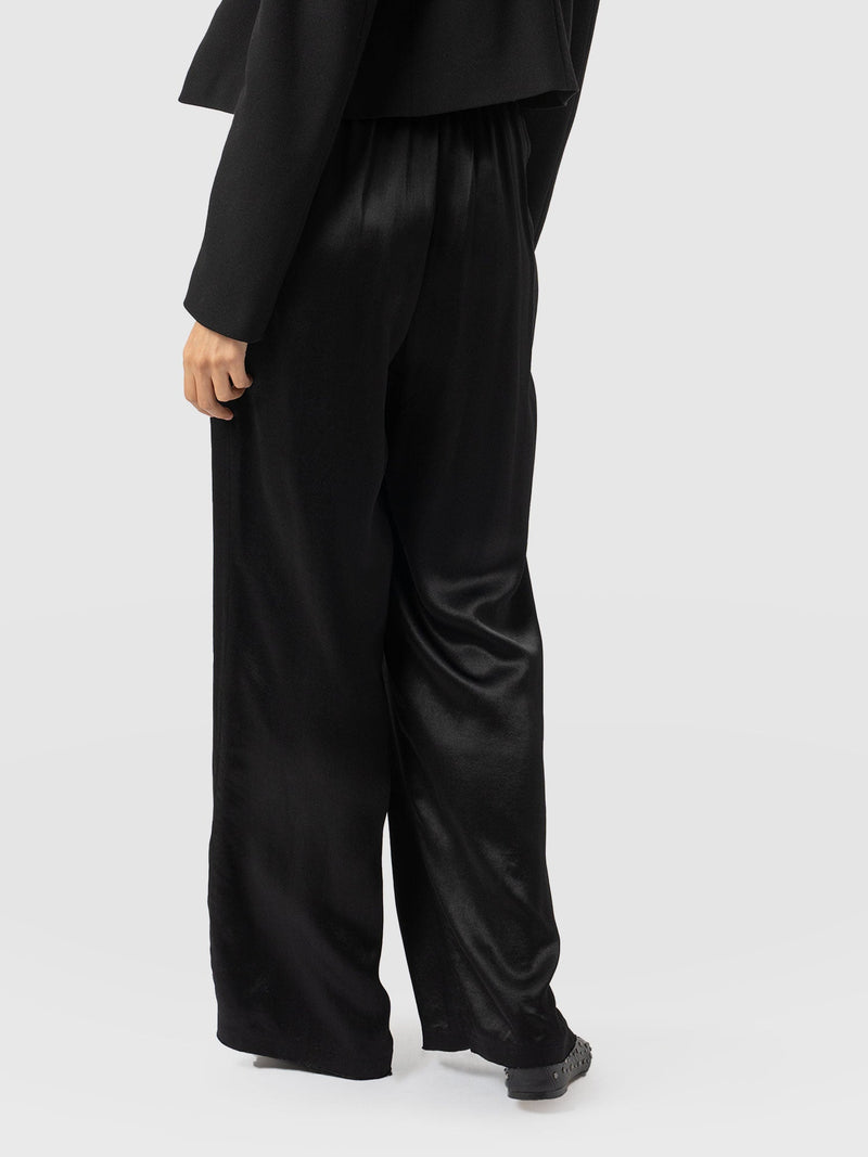 Langley Wide Leg Pant Black - Women's Pants | Saint + Sofia® US