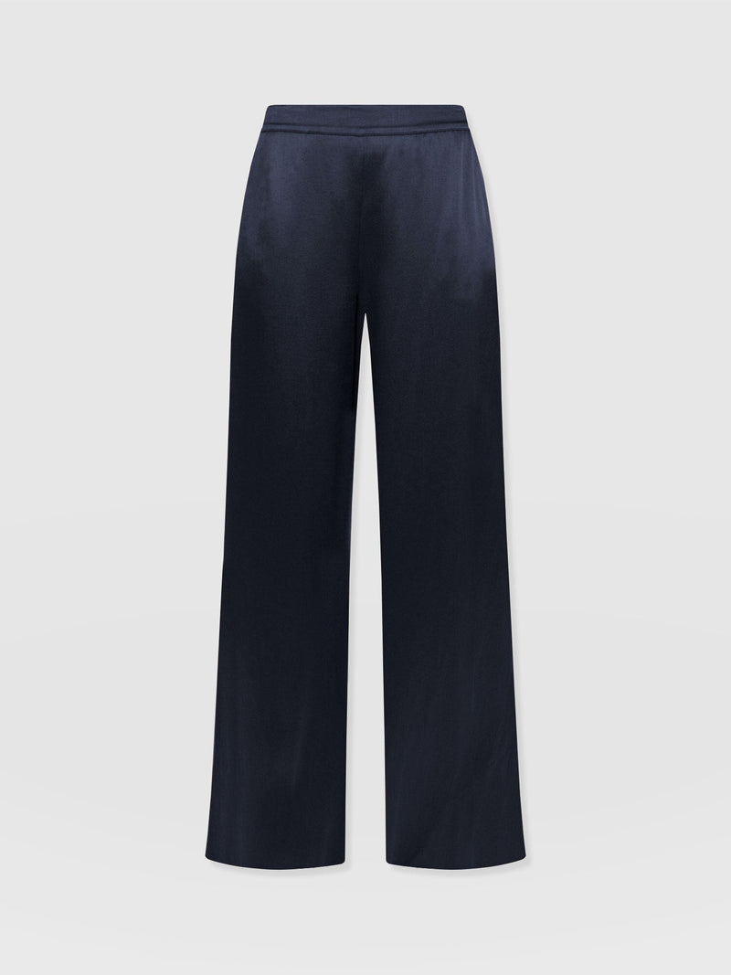 Langley Wide Leg Pant Navy - Women's Pants | Saint + Sofia® US