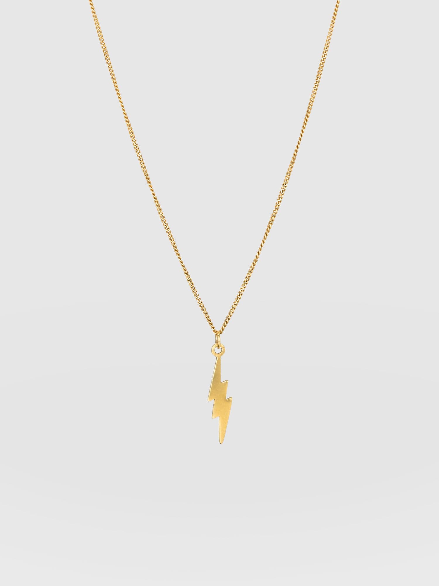 Lightning Necklace - Gold