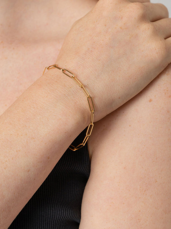 Link Chain Bracelet Gold - Women's Jewellery | Saint + Sofia® USA