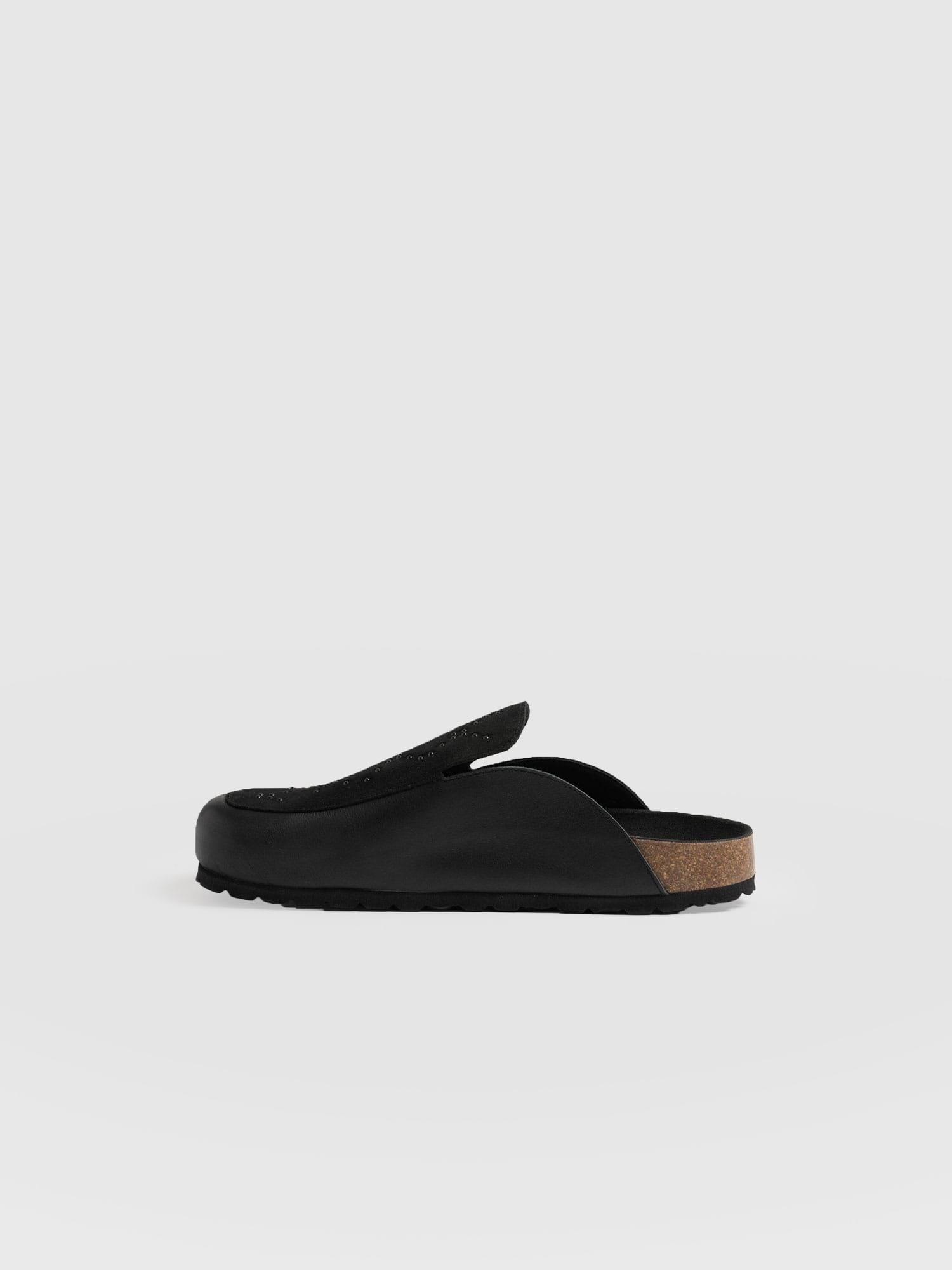 Lottie Studded Clogs Black - Women's Shoes | Saint + Sofia® USA