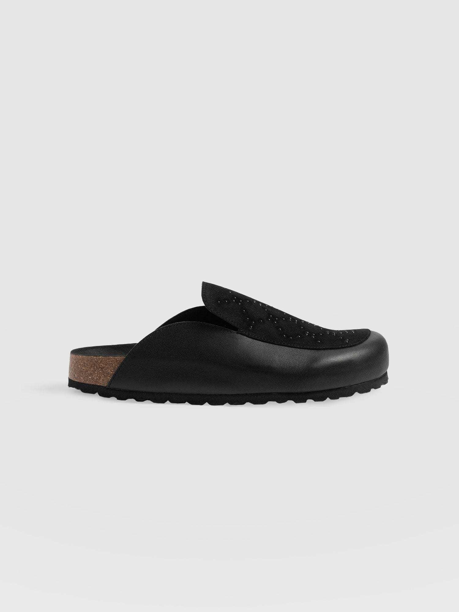 Lottie Studded Clogs Black - Women's Shoes | Saint + Sofia® USA