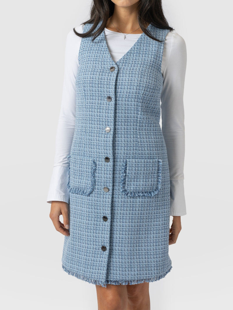 Luther Mini Dress Pale Blue - Women's Dresses | Saint + Sofia® US