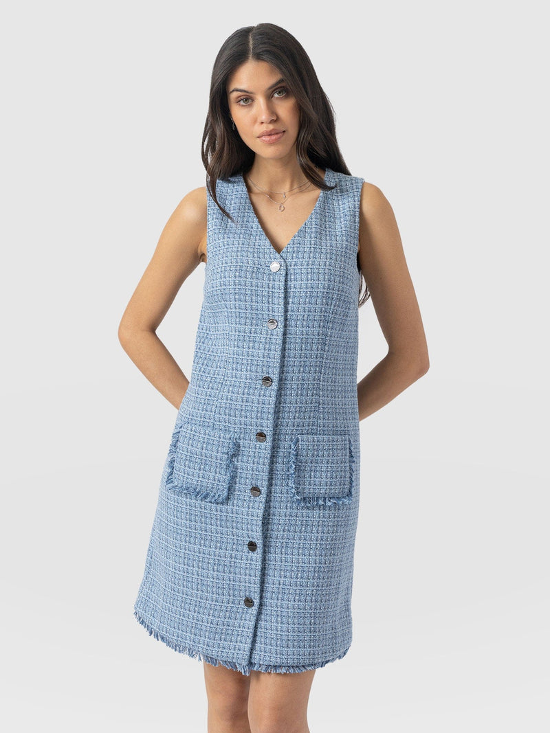 Luther Mini Dress Pale Blue - Women's Dresses | Saint + Sofia® US