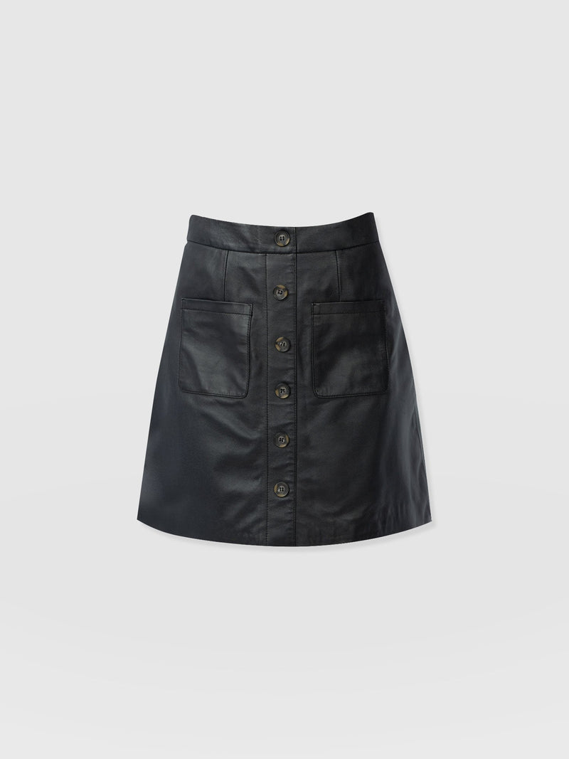 Luther Mini Skirt Black  - Women's Skirts | Saint + Sofia® US