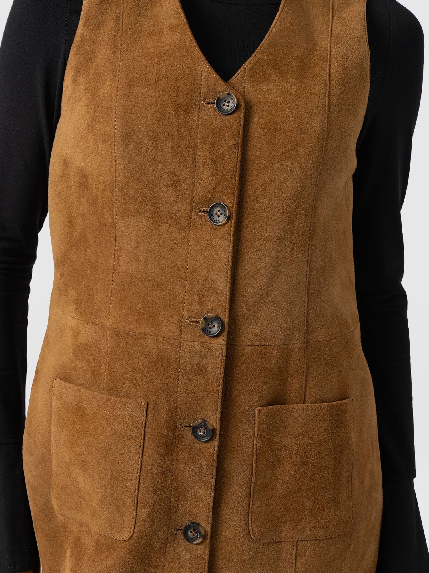 Luther Suede Mini Dress - Camel - Women's Dresses | Saint + Sofia® US