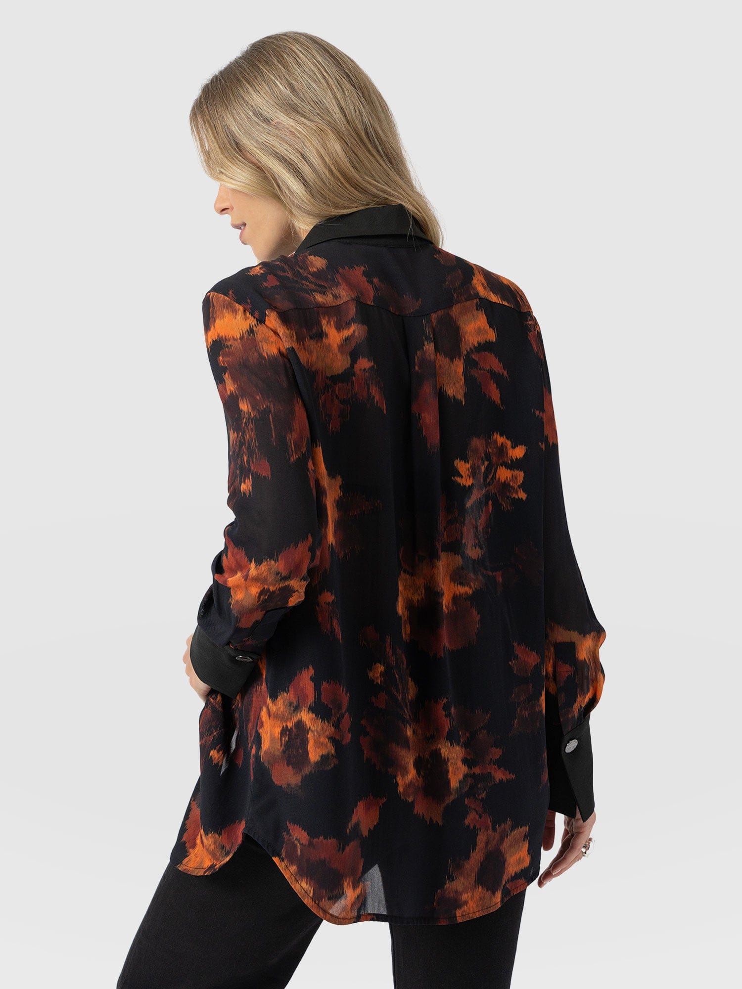 Madison Shirt - Autumn Floral - Women's Blouses | Saint + Sofia® USA