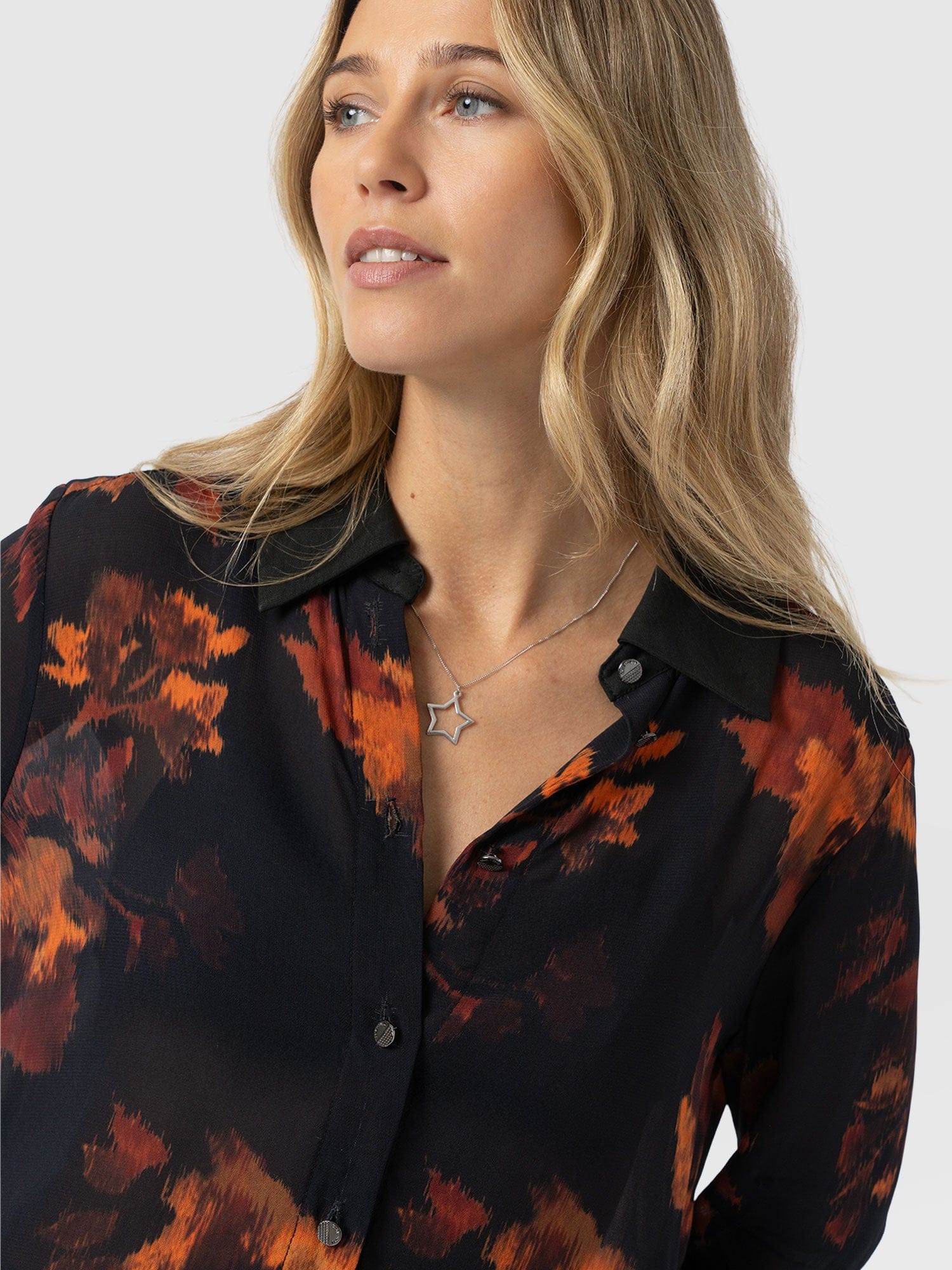 Madison Shirt - Autumn Floral - Women's Blouses | Saint + Sofia® USA