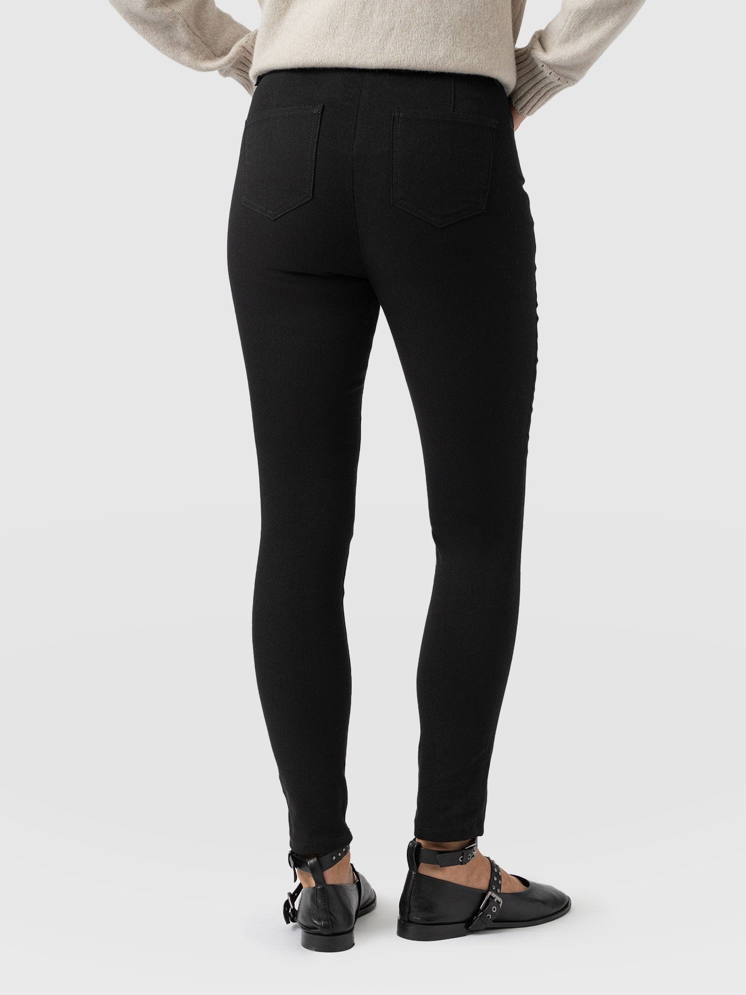Maeva Skinny Pant Black - Women's Pants | Saint + Sofia® US