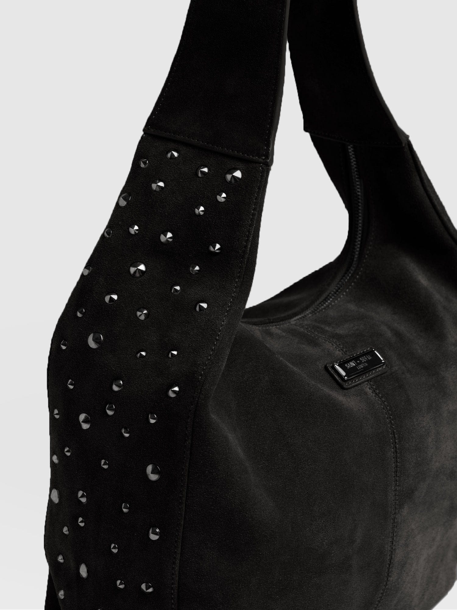 Margot Hobo Shoulder Bag Black - Women's Bags | Saint + Sofia® UK