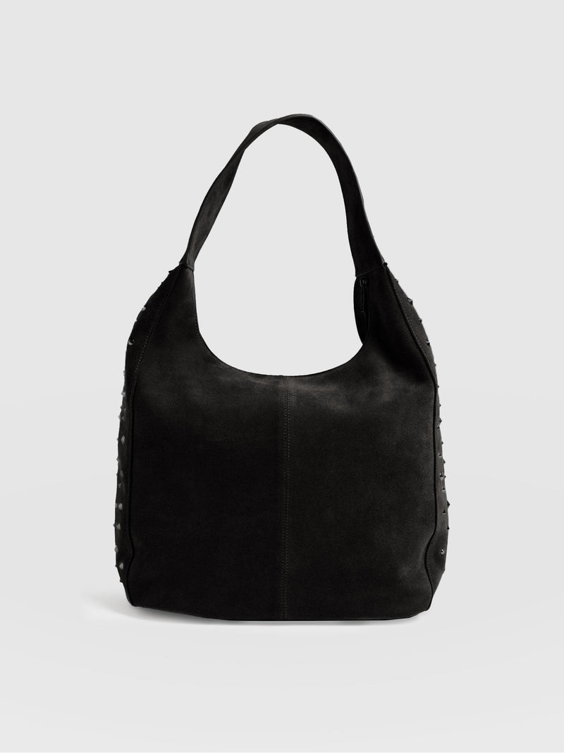 Margot Hobo Shoulder Bag Black - Women's Bags | Saint + Sofia® UK