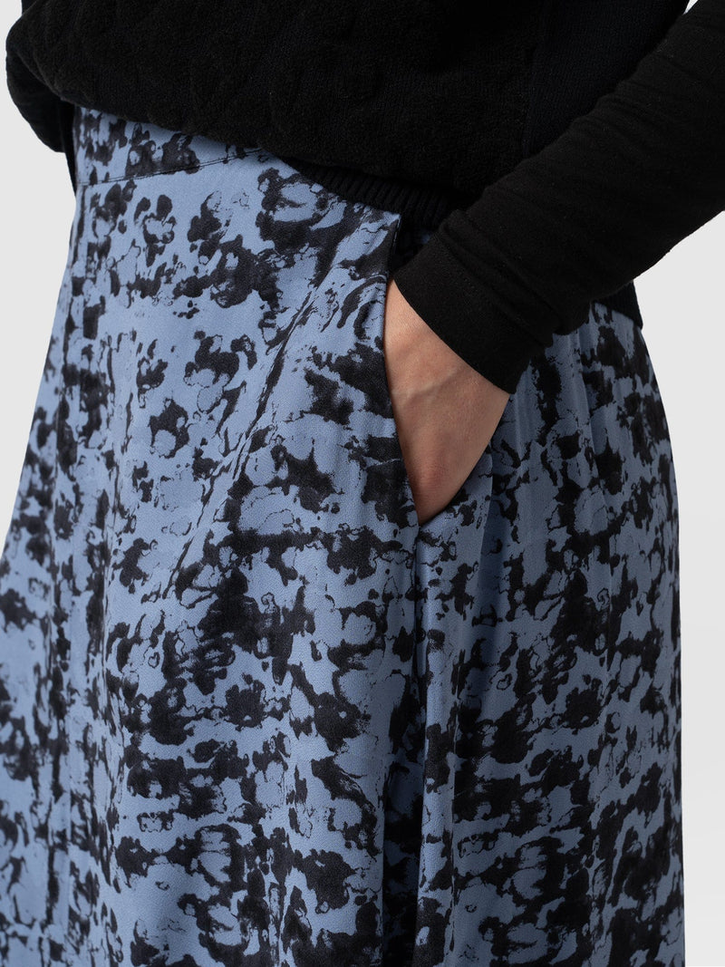 Marina Skirt Blue Cloud - Women's Skirts | Saint + Sofia® UK