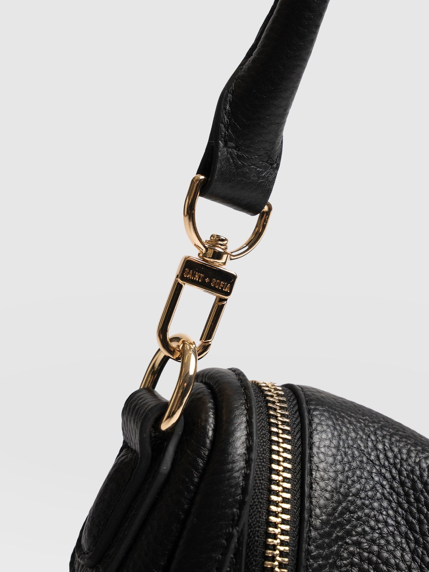 Marlowe Messenger Bag - Black - Women's Handbags | Saint + Sofia® USA