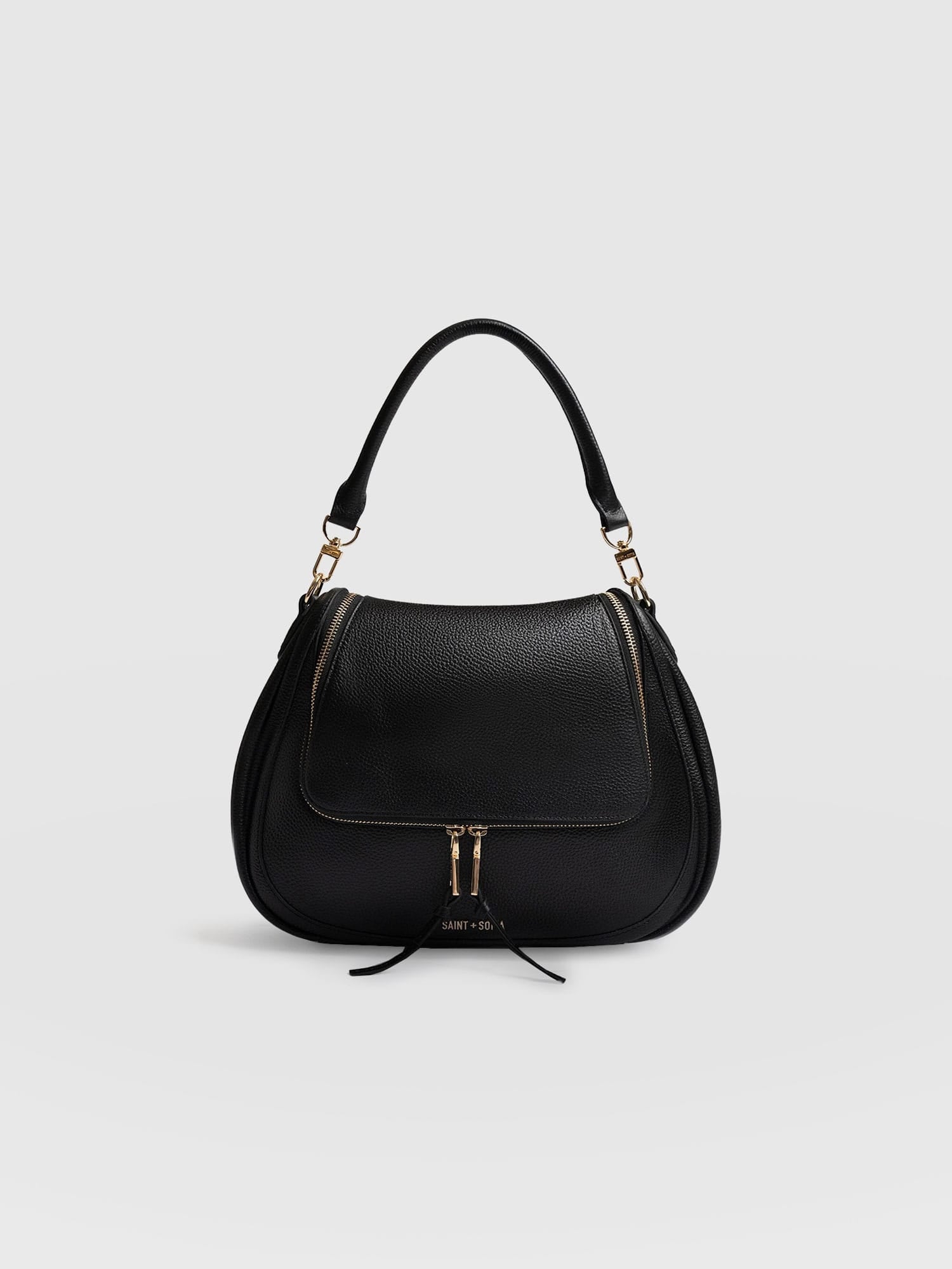 Marlowe Messenger Bag - Black - Women's Handbags | Saint + Sofia® USA