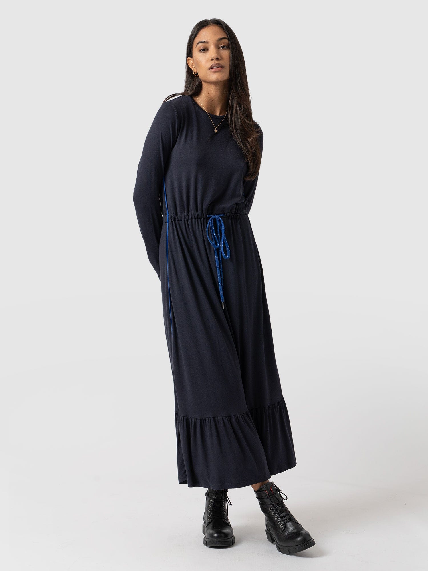 Meridian Dress Navy - Women's Dresses | Saint + Sofia® USA