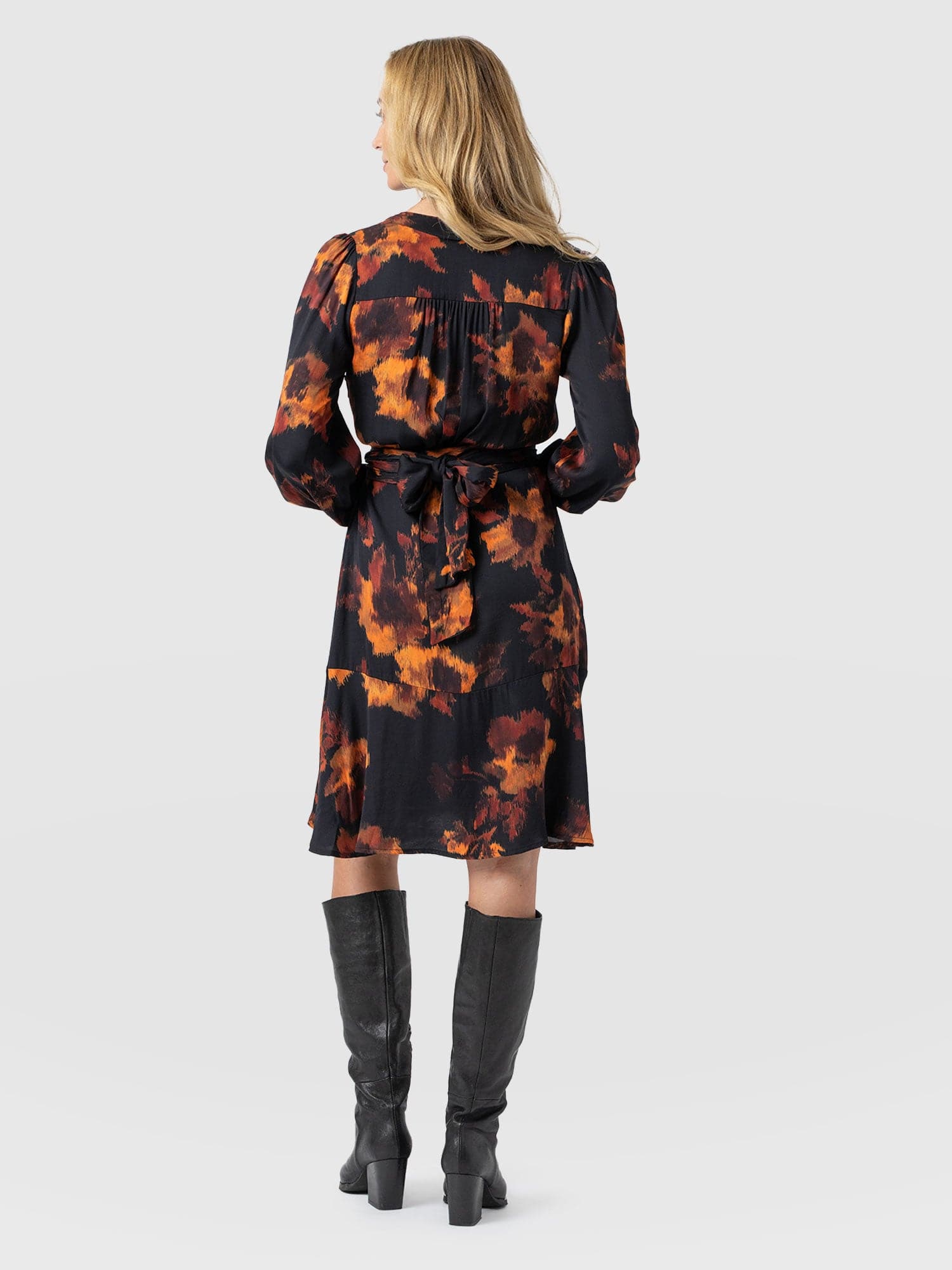 Mini Adaline Zip Up Dress - Autumn Floral - Women's Dresses | Saint + Sofia® USA