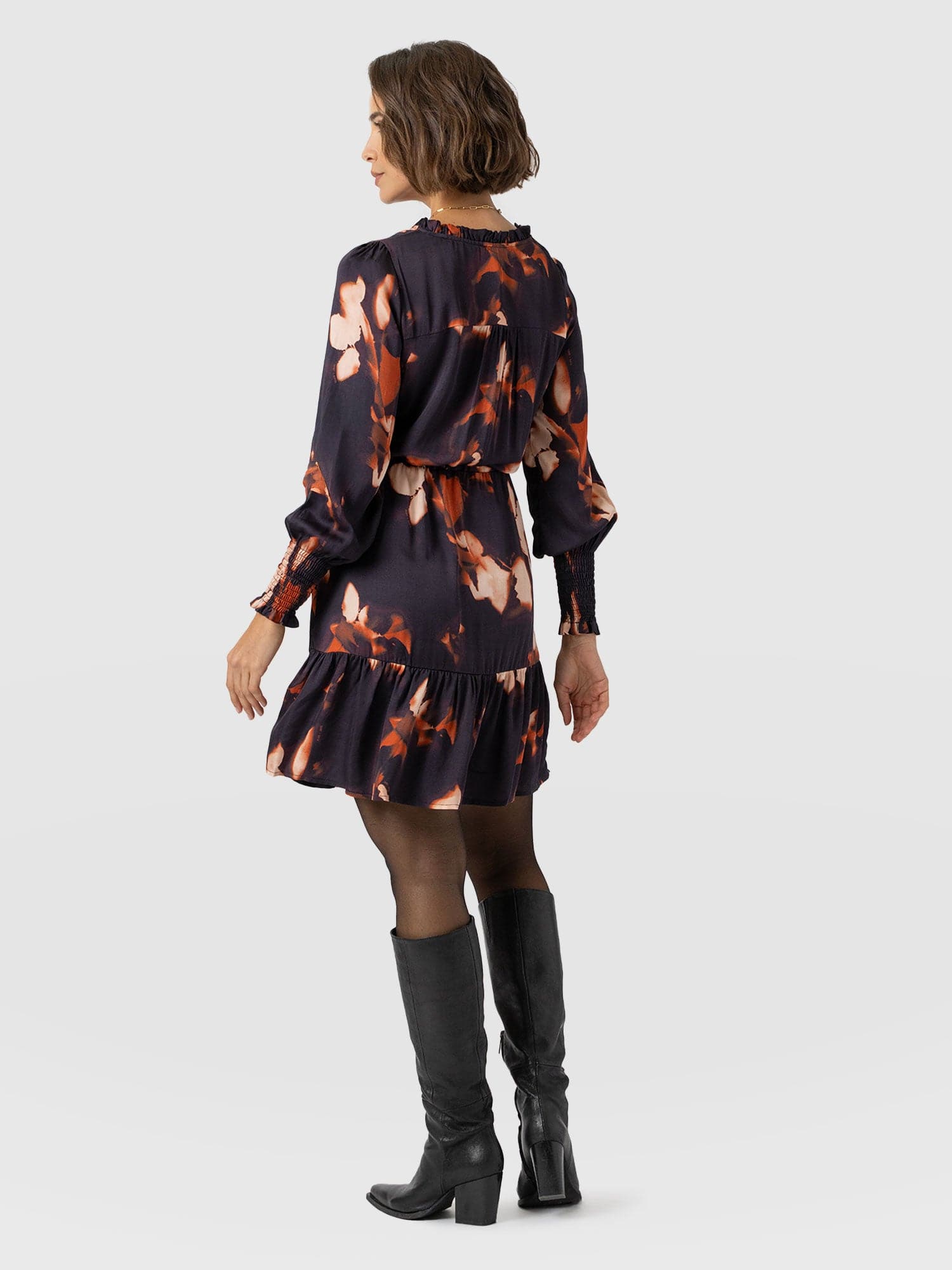 Mini Olivia Zip Up Dress Orange Aurora - Women's Dresses | Saint + Sofia® US