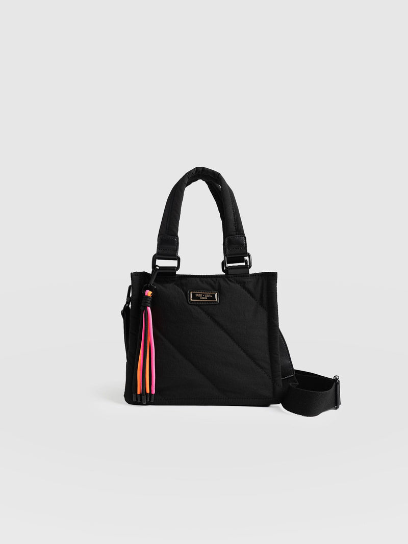 Mini Penny Tote Bag Black - Women's Bags | Saint + Sofia® USA