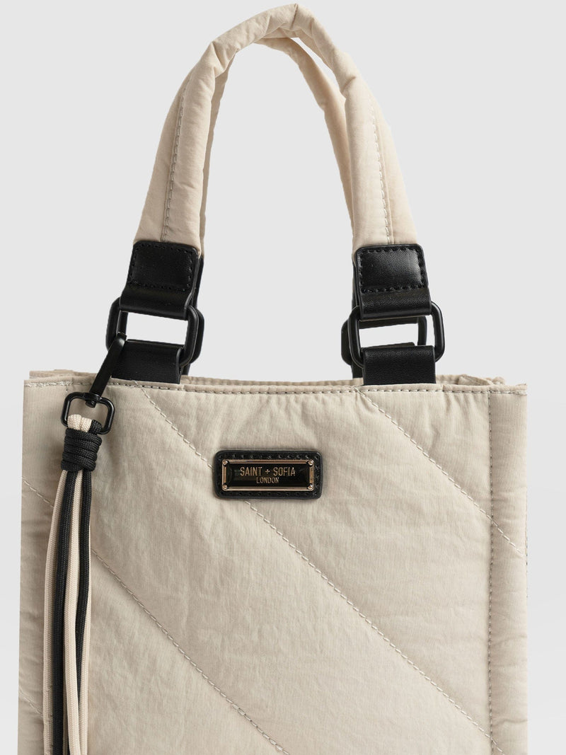 Mini Penny Tote Bag Cream - Women's Bags | Saint + Sofia® USA
