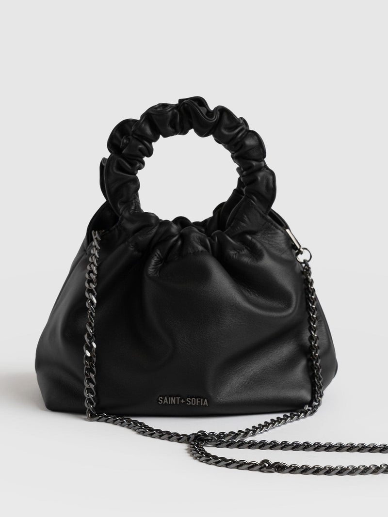 Mini Tori Handbag Black - Women's Bags | Saint + Sofia® USA