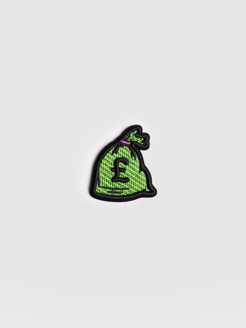 Money Coin Sticker Badge - Green - Women's Accessories | Saint and Sofia® USA