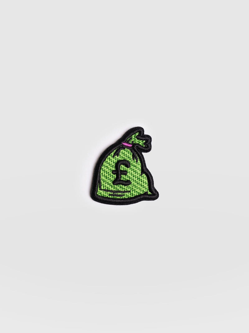 Money Coin Sticker Badge - Green - Women's Accessories | Saint and Sofia® USA