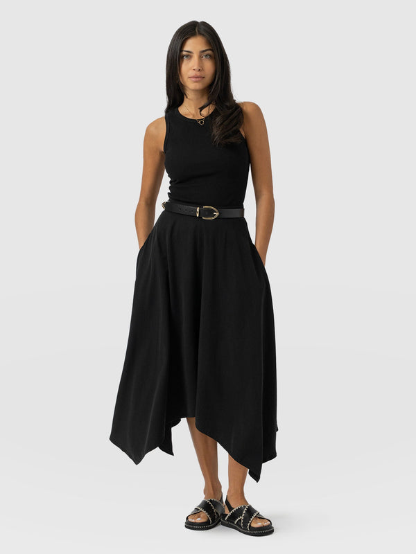 Noho Skirt Black - Women's Skirts | Saint + Sofia® USA