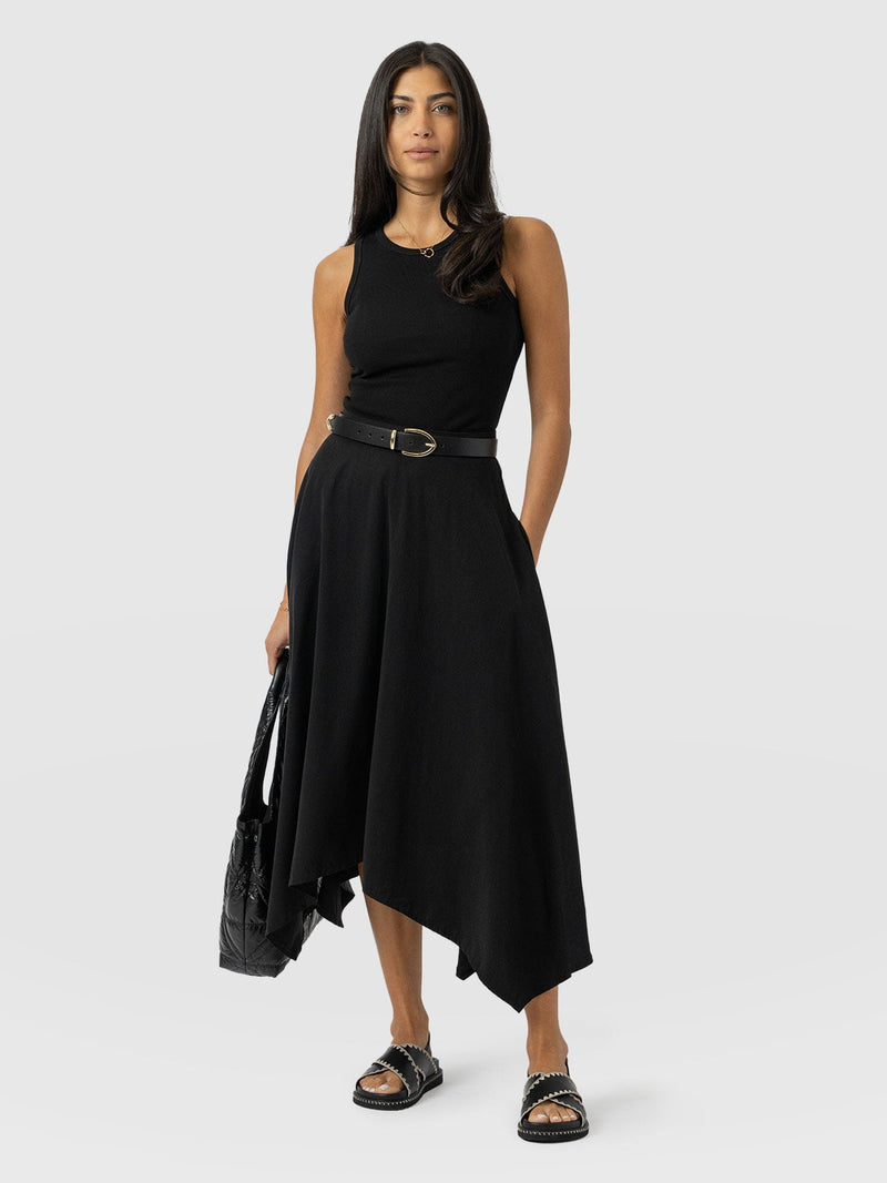 Noho Skirt Black - Women's Skirts | Saint + Sofia® USA