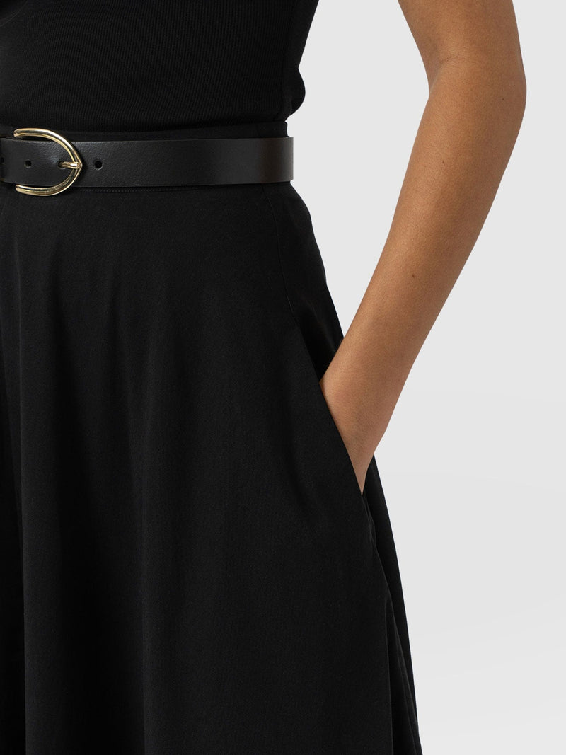 Noho Skirt Black - Women's Skirts | Saint + Sofia® USA