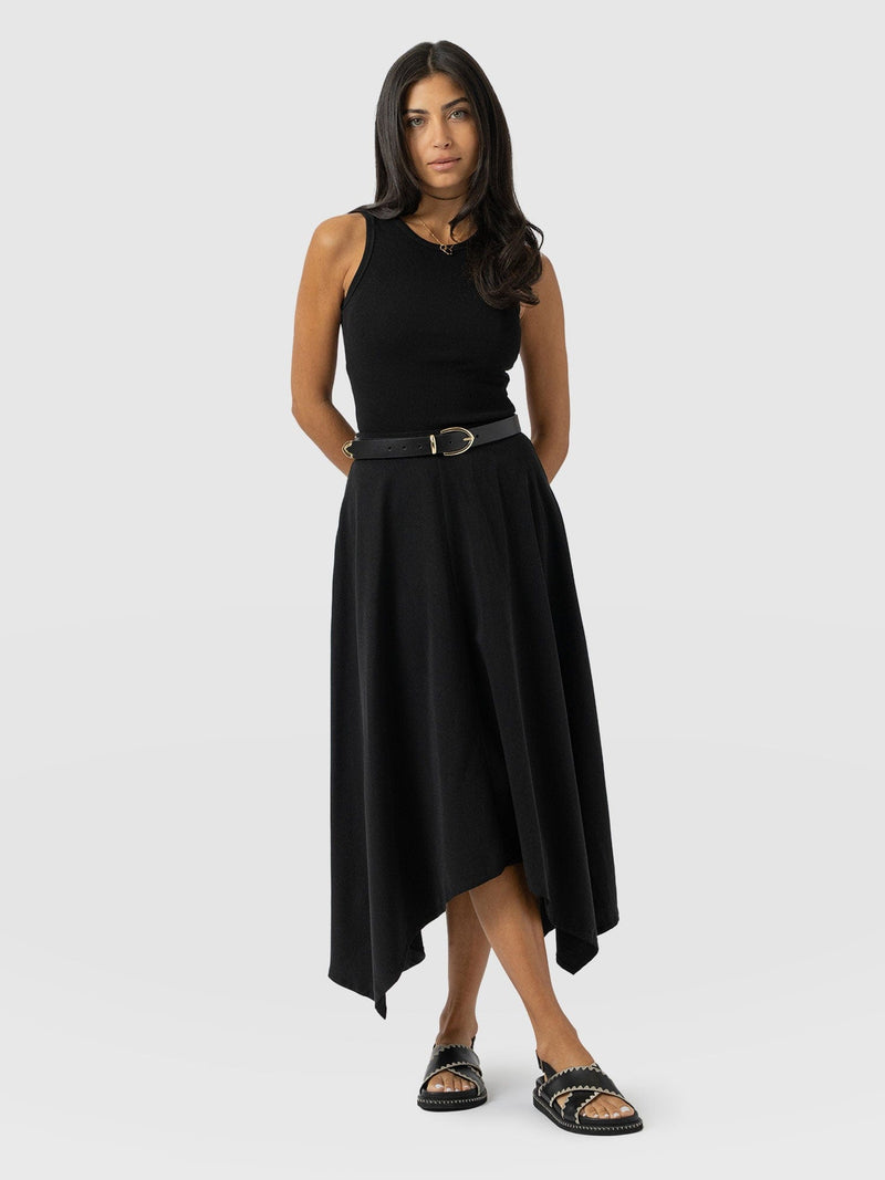 Noho Skirt Black - Women's Skirts | Saint + Sofia® USA