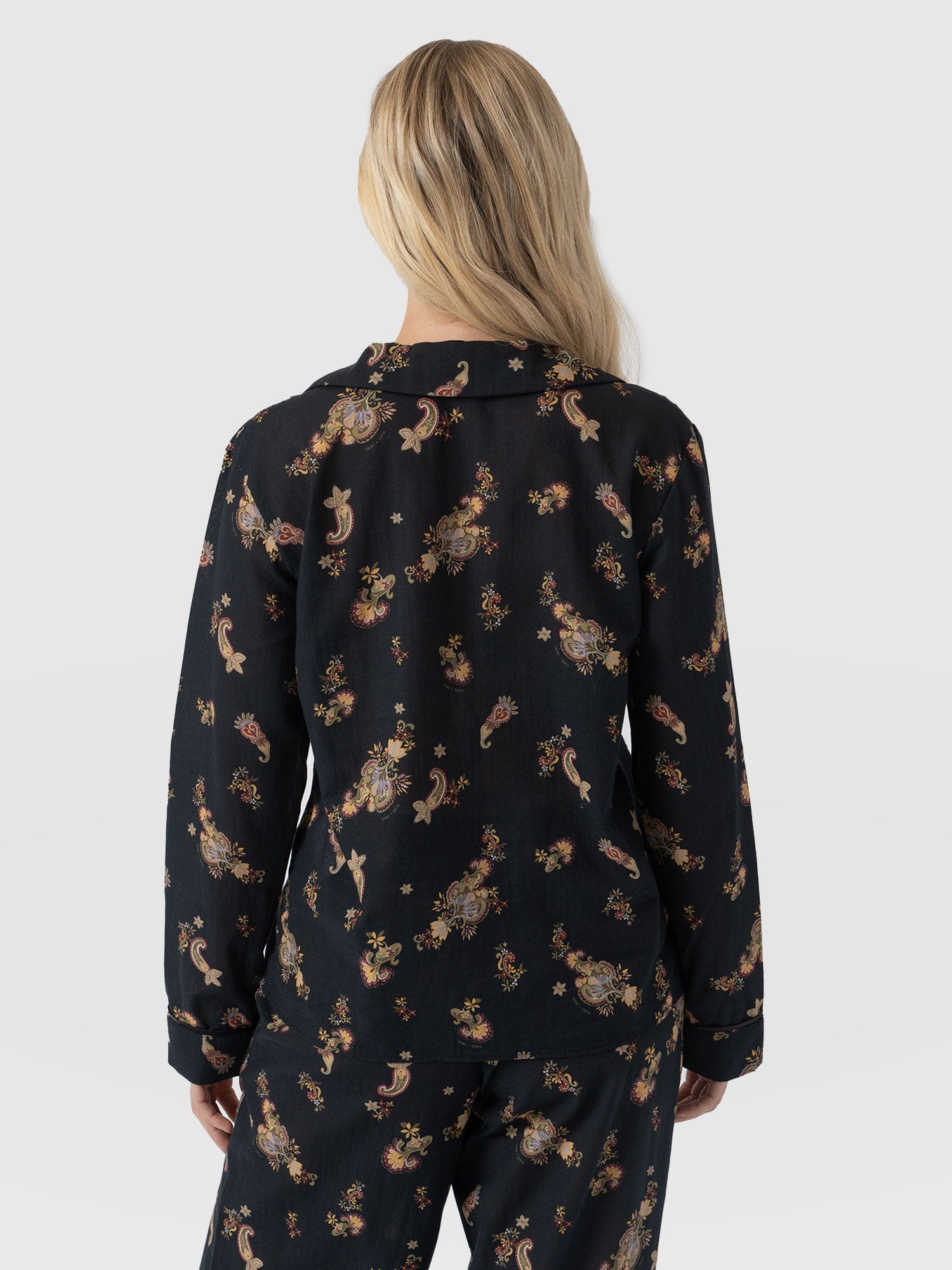 Norah Loungewear Set Black - Women's Shirts | Saint and Sofia® USA