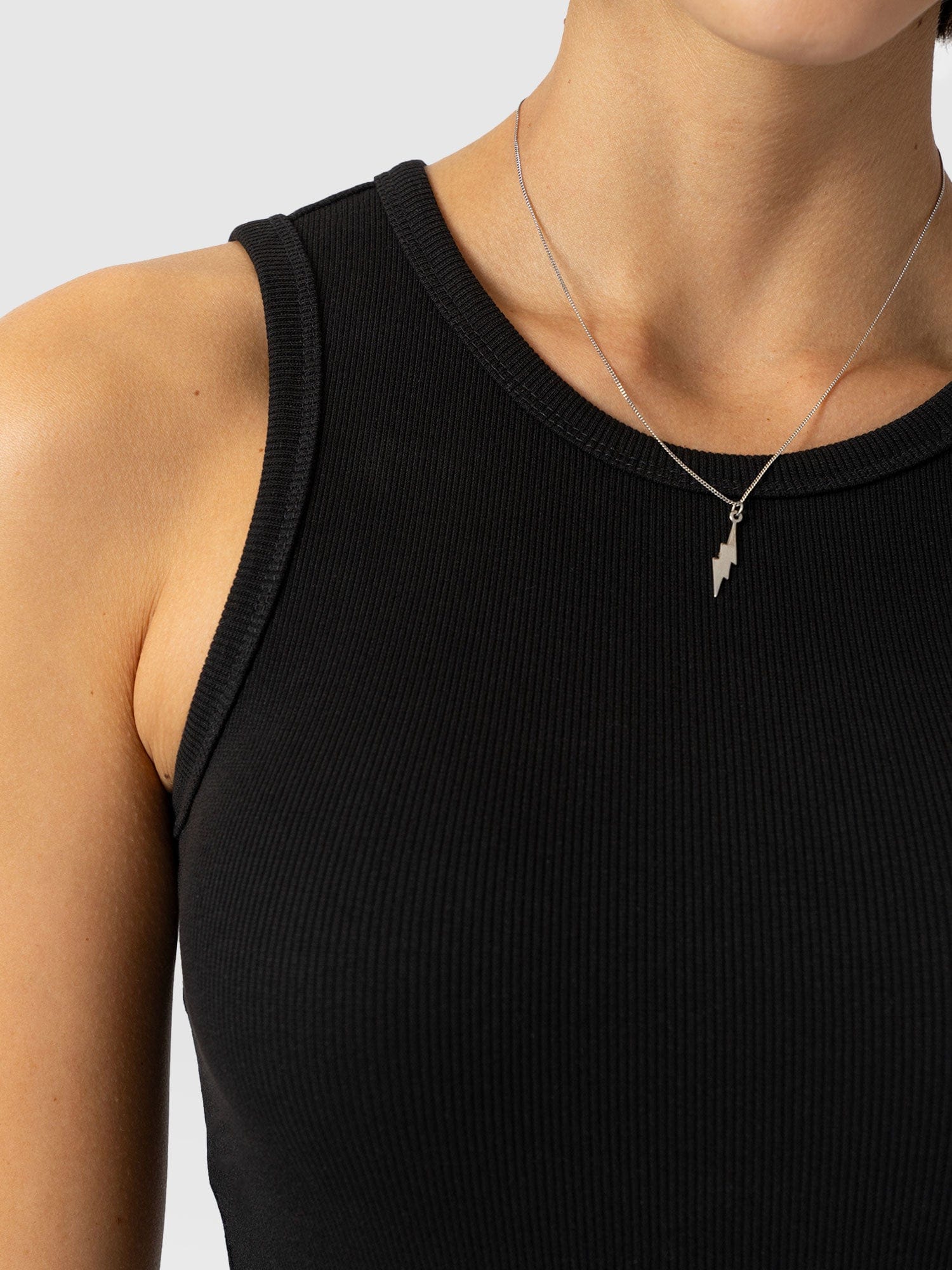 Nova Racer Vest - Black - Women's Vests | Saint + Sofia® US