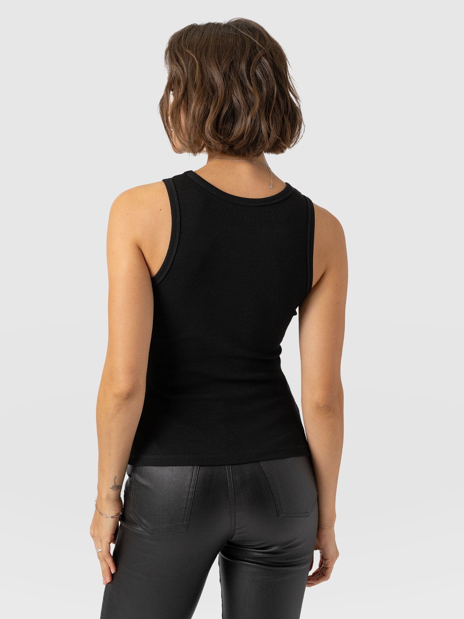 Nova Racer Vest - Black - Women's Vests | Saint + Sofia® US