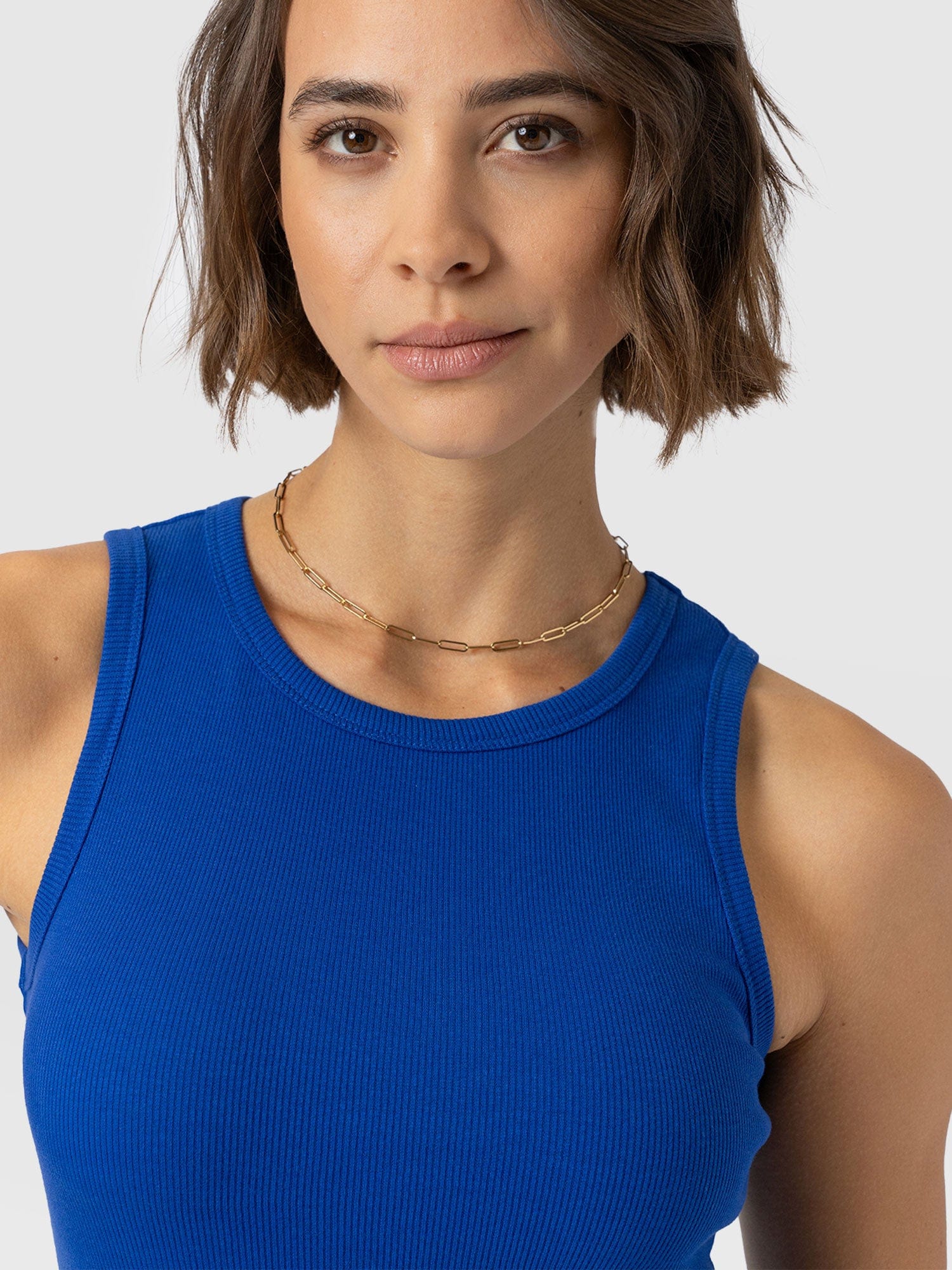 Nova Racer Vest - Cobalt Blue - Women's T-shirts | Saint + Sofia® USA