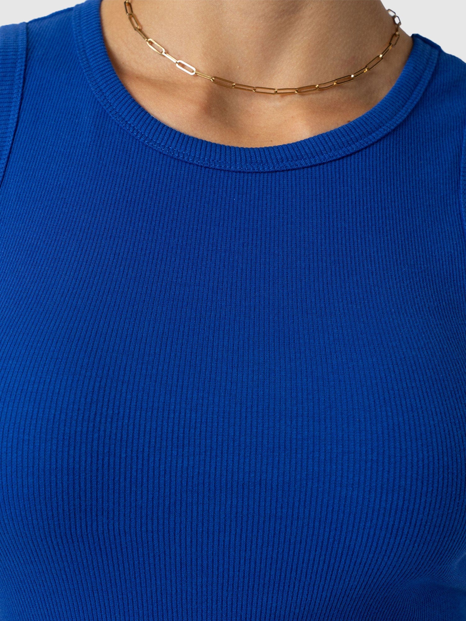 Nova Racer Vest - Cobalt Blue - Women's T-shirts | Saint + Sofia® USA