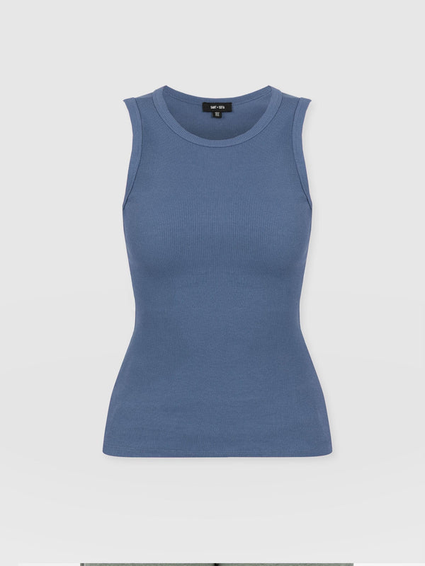 Nova Racer Vest - Dusty Blue